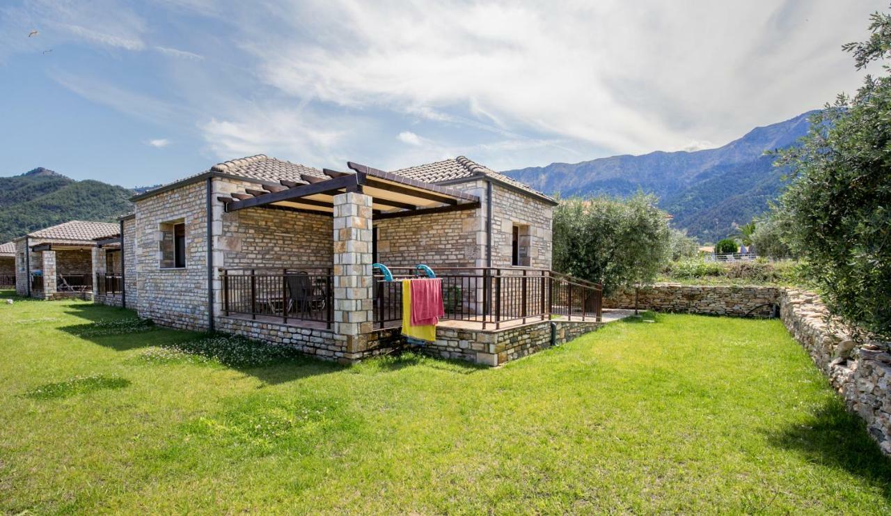Elaionas Stone Houses Skala Potamia  Buitenkant foto