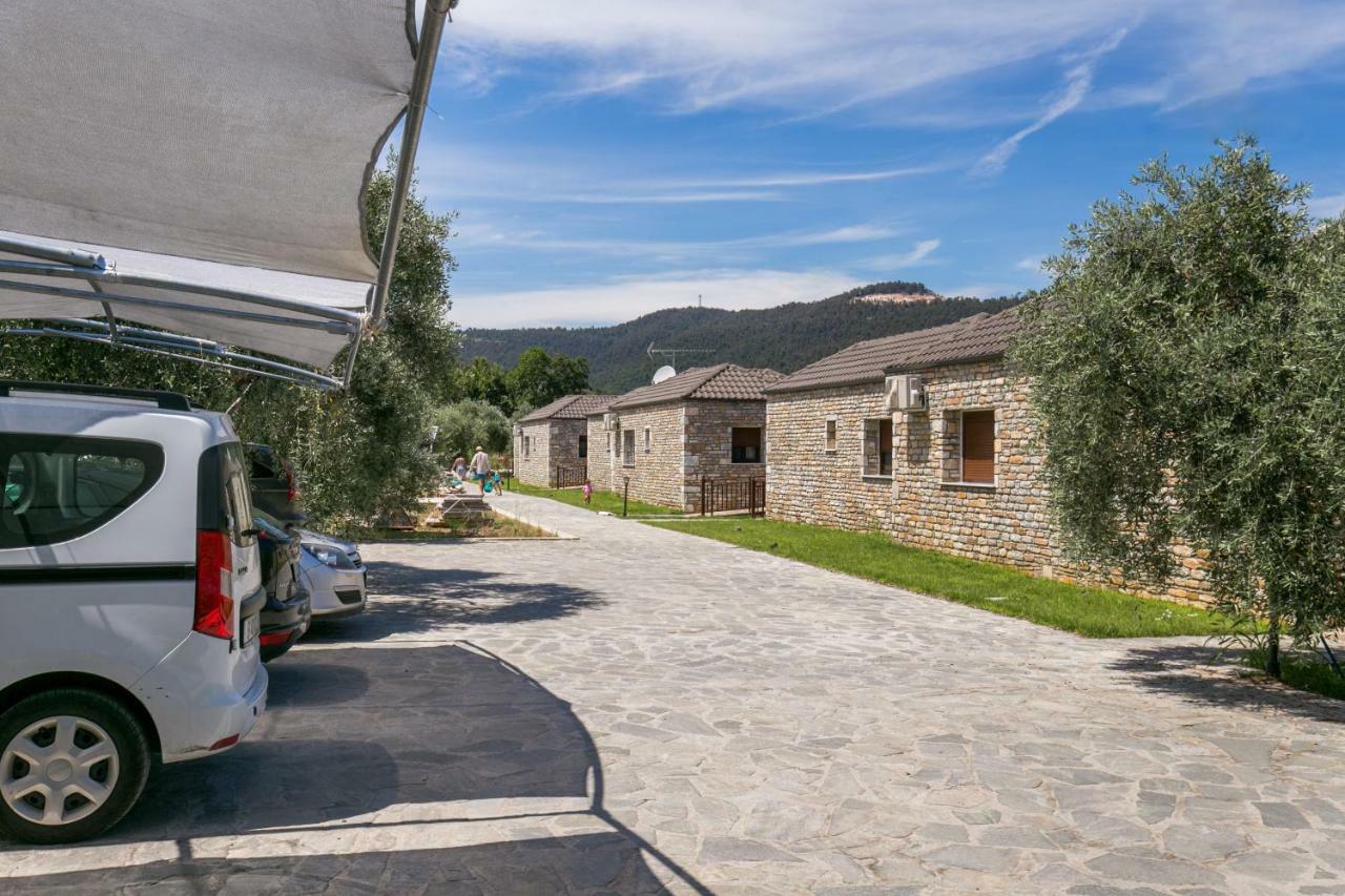 Elaionas Stone Houses Skala Potamia  Buitenkant foto